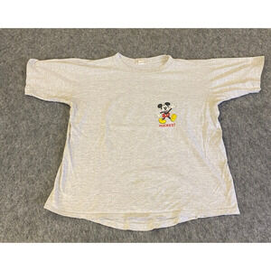 Vintage Mickey Mouse Single Stitch T-Shirt Graphic Disney Made in USA